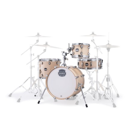 MAPEX IT MM486SNW MARS MAPLE BEBOP 4 PEZZI NATURAL SATIN - vaiconlasigla