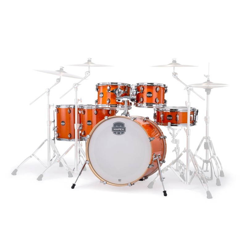 MAPEX IT MM628SFUOG MARS MAPLE STUDIOEASE 6 PEZZI GLOSSY AMBER - vaiconlasigla