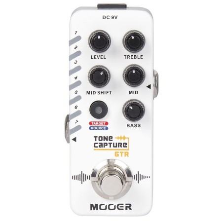 MOOER TONE CAPTURE, Eq/campionatore per chitarra - vai con la sigla