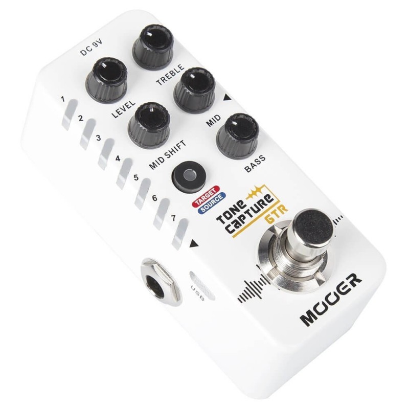 MOOER TONE CAPTURE, Eq/campionatore per chitarra - vai con la sigla