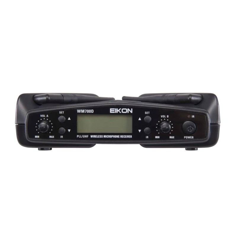 EIKON WM700D KIT, Radiomicrofono a mano+headset doppio canale - vaiconlasigla