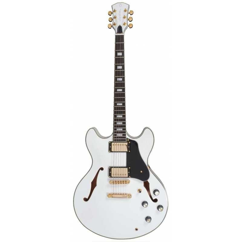 SIRE H7 WH WHITE chitarra semiacustica - vaiconlasigla