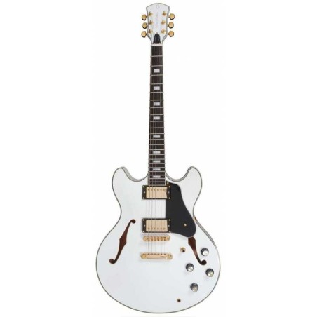SIRE H7 WH WHITE chitarra semiacustica - vaiconlasigla