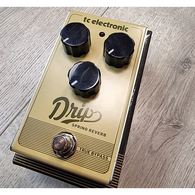 Tc  Electronic Drip Spring Reverb pedale usato - vaiconlasigla