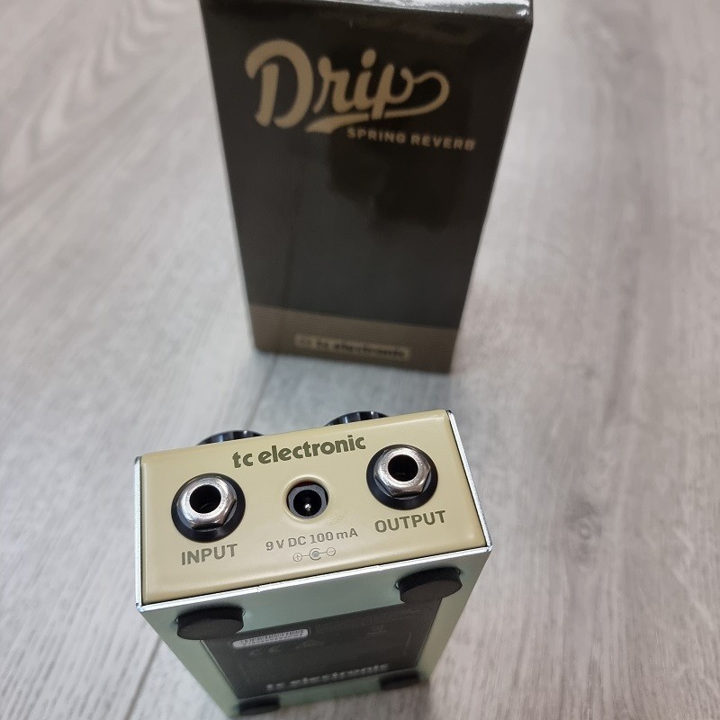 Tc  Electronic Drip Spring Reverb pedale usato - vai con la sigla