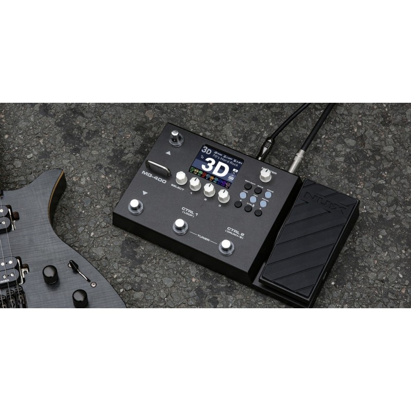 NUX MG-400 MODELING GUITAR PROCESSOR - vai con la sigla