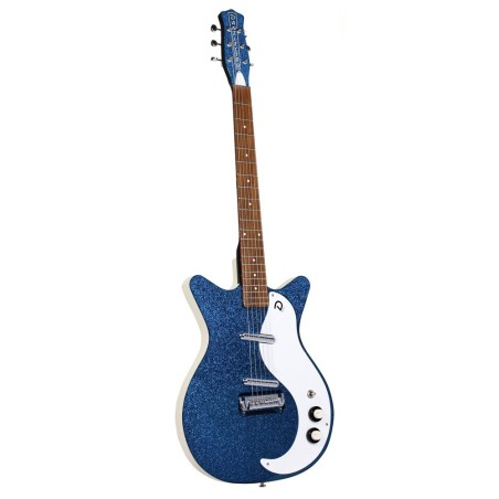 DANELECTRO 59M NOS+ DEEP BLUE METALFLAKE - vaiconlasigla