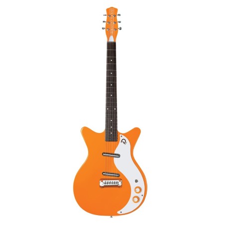 DANELECTRO 59M NOS+ ORANGE METALFLAKE - vai con la sigla