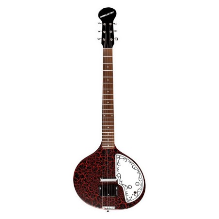DANELECTRO BABYSITAR RED CRACKLE - vaiconlasigla