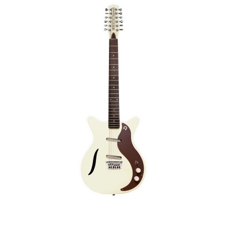 DANELECTRO VINTAGE 12STR VINTAGE WHITE - vaiconlasigla