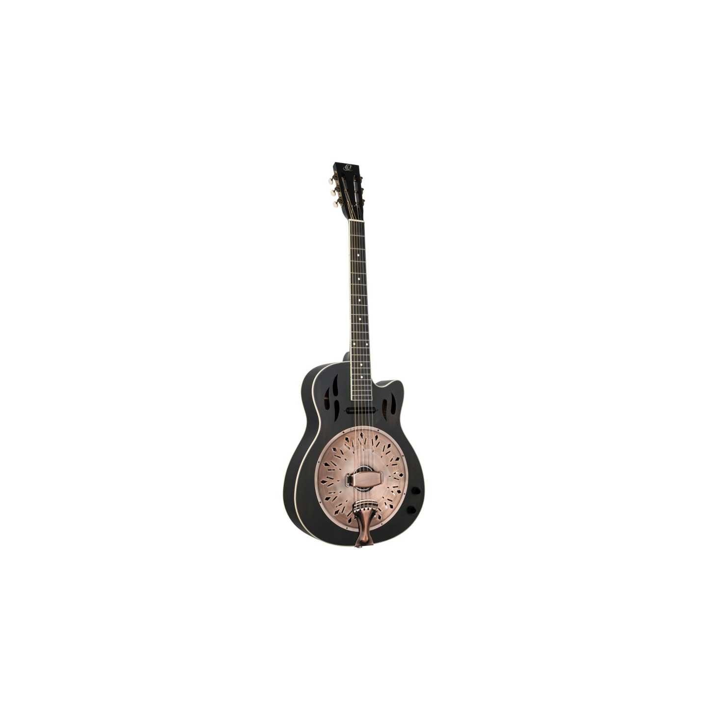 Ortega RRG40CE-DBK chitarra Resonator - vai con la sigla