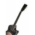 Ortega RRG40CE-DBK chitarra Resonator - vaiconlasigla