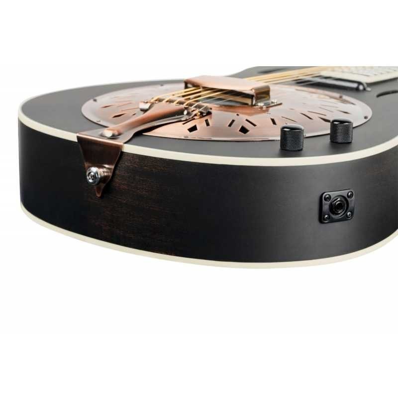 Ortega RRG40CE-DBK chitarra Resonator - vaiconlasigla