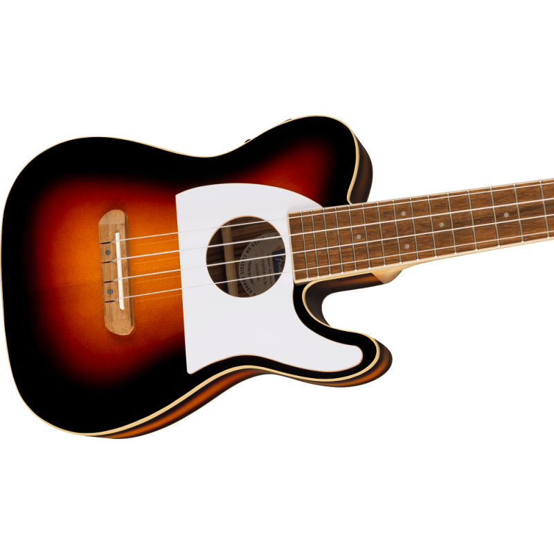 FENDER Fullerton Tele® Uke, 2-Color Sunburst - vai con la sigla