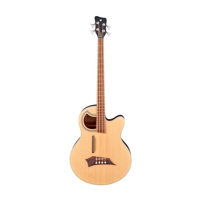 WARWICK Alien Standard 4 Natural Satin, basso acustico - vai con la sigla