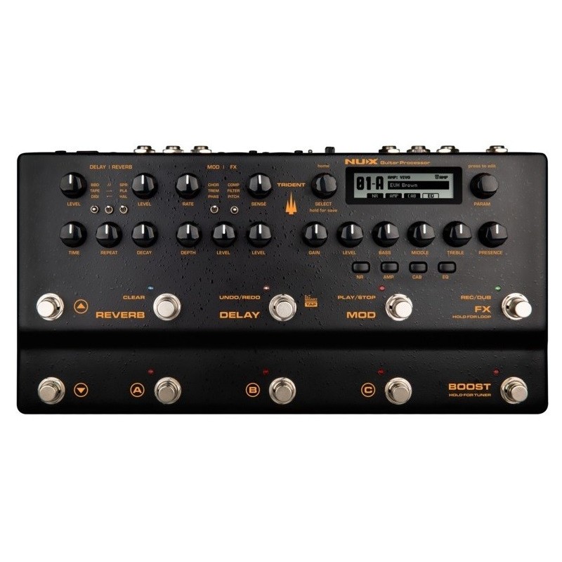 NUX TRIDENT NME-5 Pedaliera modeler per chitarra - vaiconlasigla