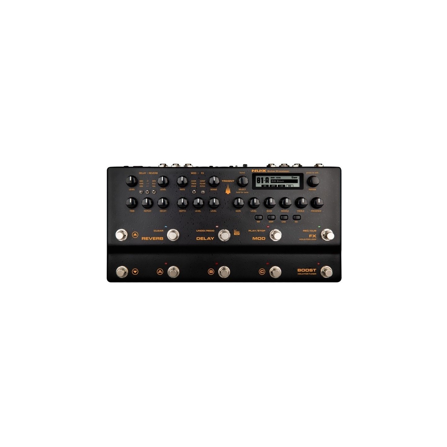 NUX TRIDENT NME-5 Pedaliera modeler per chitarra - vaiconlasigla