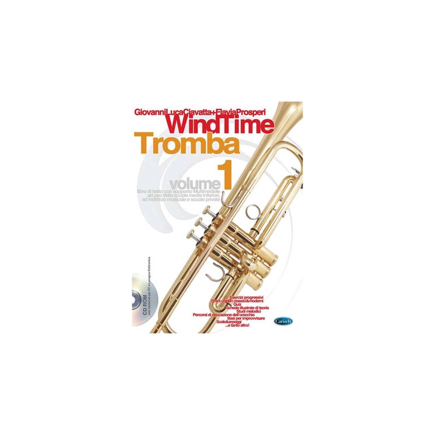 WINDTIME  METODO DI TROMBA + CD ROM di Gianluca Cavatta - vai con la sigla