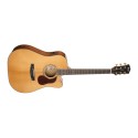 CORT GOLD DC-6 NAT , chitarra acustica elettrificata con custodia - vai con la sigla