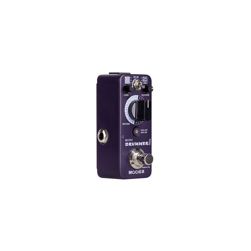 MOOER MICRO DRUMMER II, Batteria elettronica digitale in formato pedale - vaiconlasigla