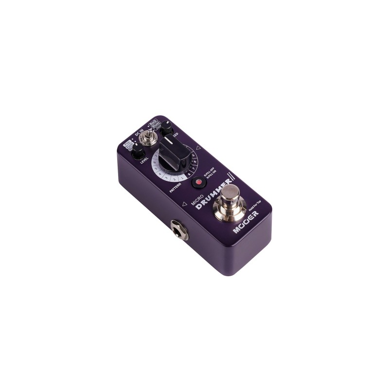 MOOER MICRO DRUMMER II, Batteria elettronica digitale in formato pedale - vai con la sigla