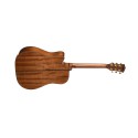 CORT GOLD DC-6 NAT , chitarra acustica elettrificata con custodia - vai con la sigla