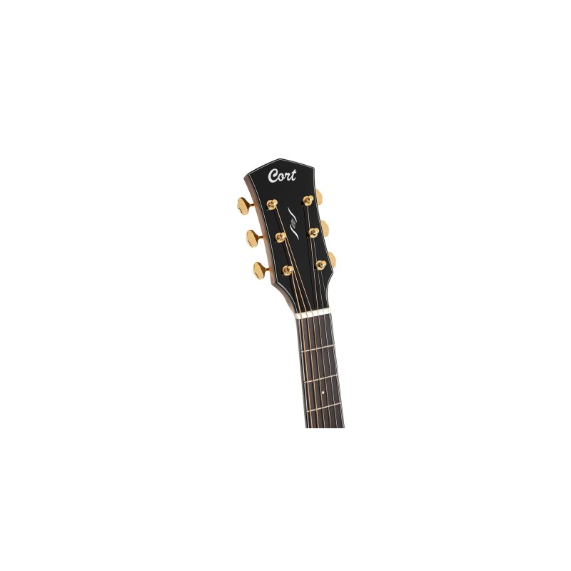 CORT GOLD DC-6 NAT , chitarra acustica elettrificata con custodia - vai con la sigla