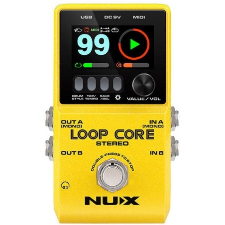 NUX LOOP CORE STEREO, Pedale Looper stereo - vai con la sigla