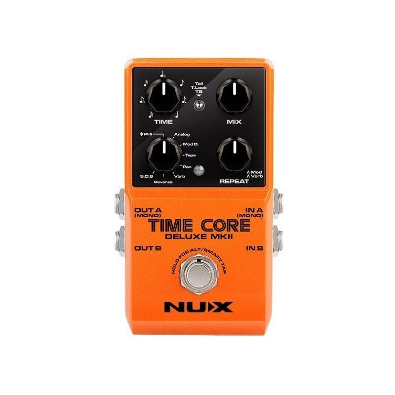NUX TIME CORE DELUXE MKII, Pedale delay con looper - vaiconlasigla