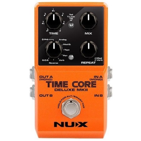 NUX TIME CORE DELUXE MKII, Pedale delay con looper - vaiconlasigla
