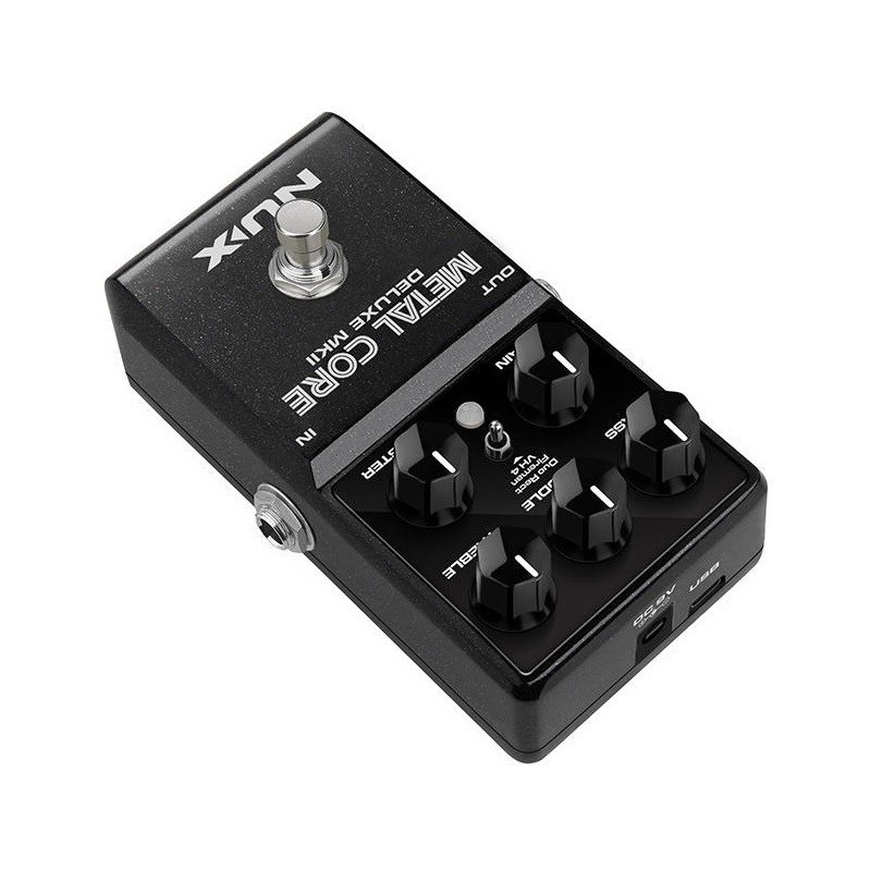 NUX Metal Core Deluxe MKII, Pedale preamp high gain con uscita IR - vai con la sigla
