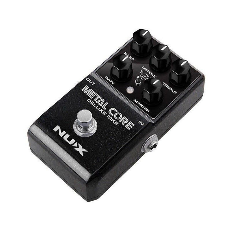 NUX Metal Core Deluxe MKII, Pedale preamp high gain con uscita IR - vaiconlasigla