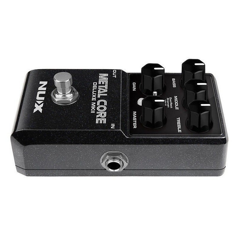 NUX Metal Core Deluxe MKII, Pedale preamp high gain con uscita IR - vaiconlasigla