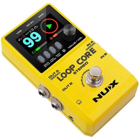 NUX LOOP CORE STEREO, Pedale Looper stereo - vai con la sigla