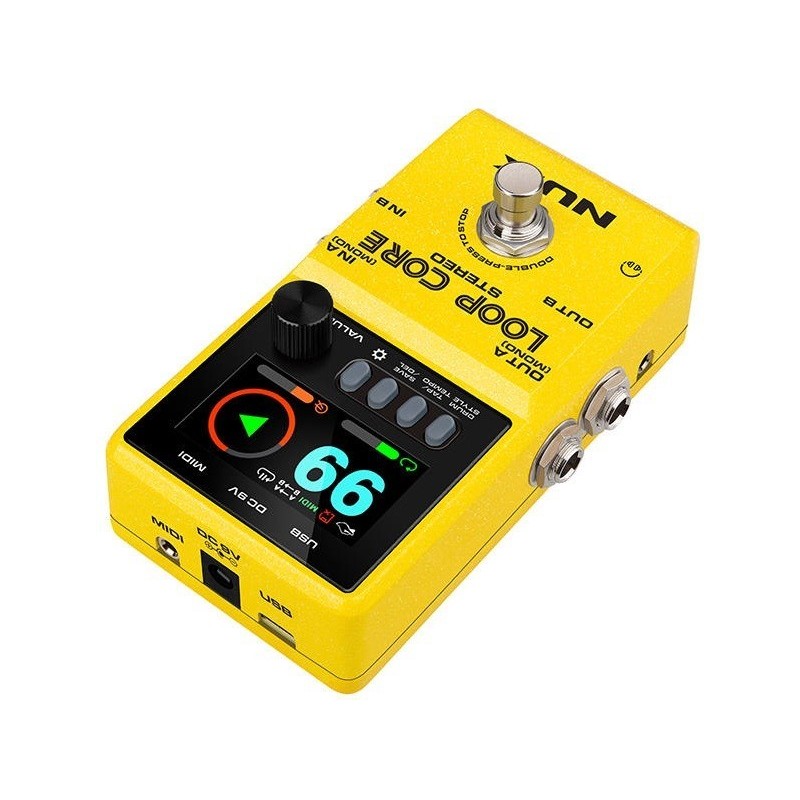 NUX LOOP CORE STEREO, Pedale Looper stereo - vaiconlasigla