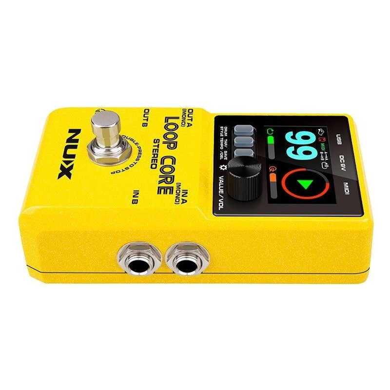 NUX LOOP CORE STEREO, Pedale Looper stereo - vaiconlasigla