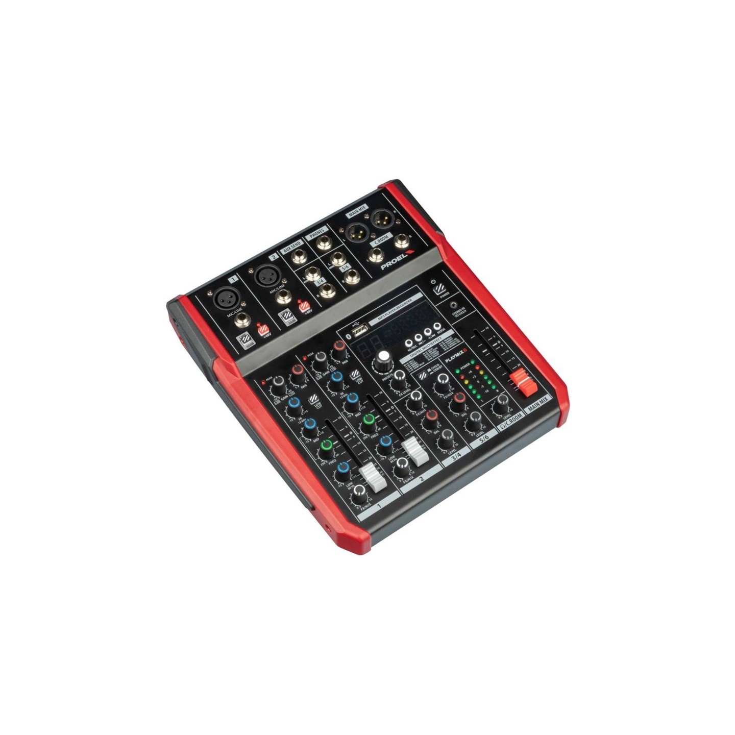 PROEL PLAYMIX6, Mixer compatto 6 canali - vai con la sigla