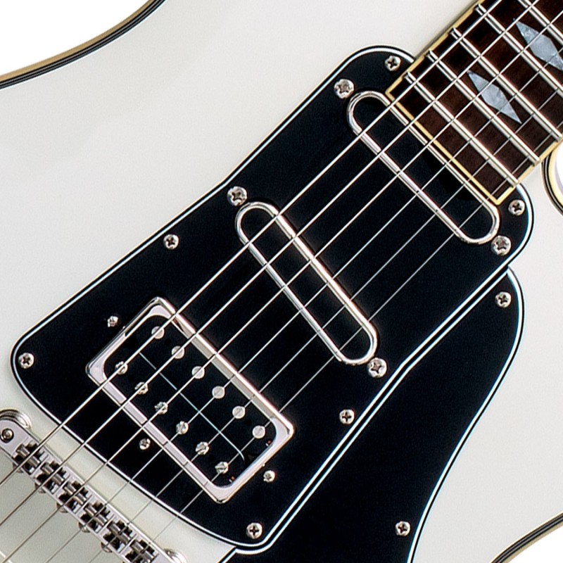 DUESENBERG Paloma White, Chitarra Elettrica 6 Corde Solid Body con custodia - vai con la sigla