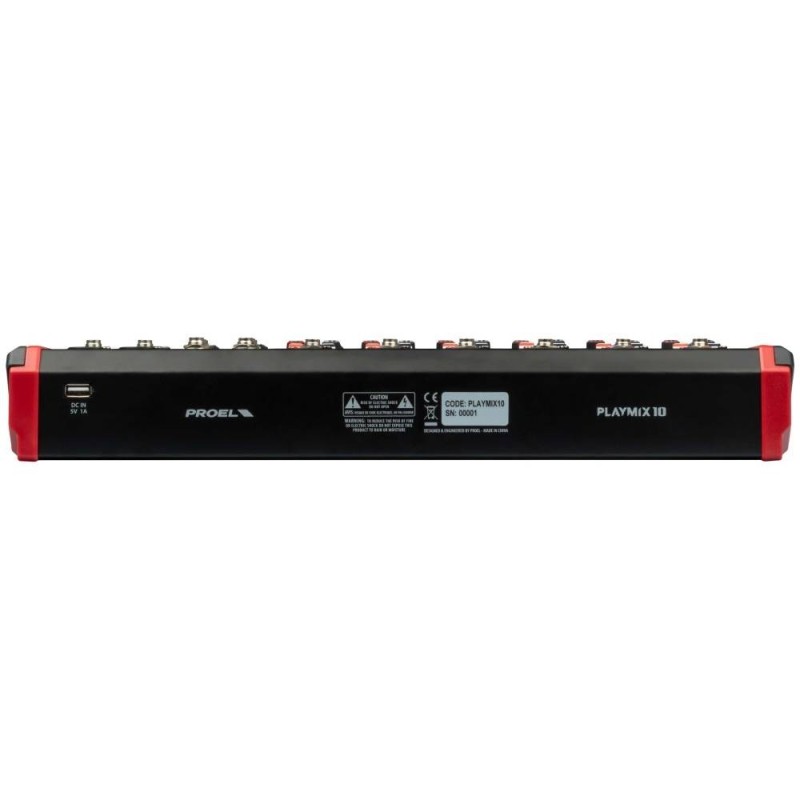 Proel Playmix10 mixer compatto 10 canali - vaiconlasigla