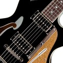 DUESENBERG Starplayer Tv Black,  Semi-Hollow Single Cutaway, con custodia - vai con la sigla