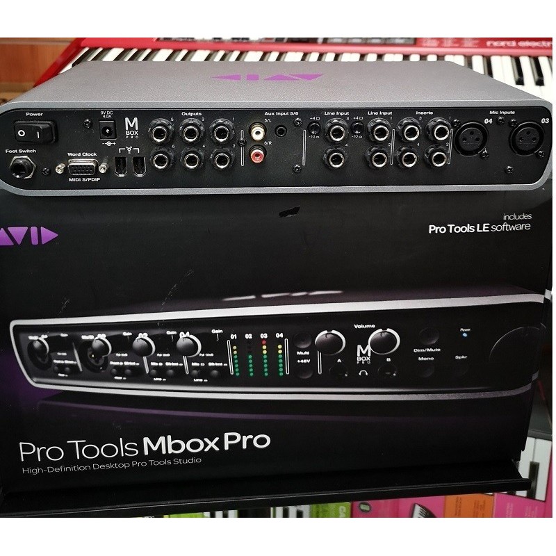 AVID Mbox Pro interfaccia audio firewire - usato - - vaiconlasigla