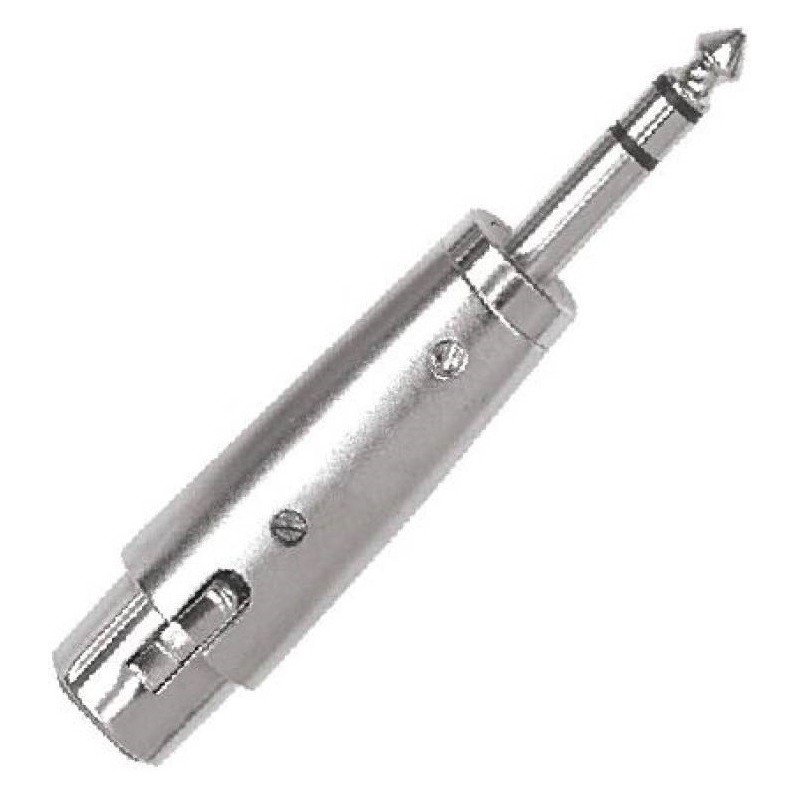 PROEL AT295 Adattatore professionale  presa XLR 3 poli -- spina jack stereo Ø 6.3 mm. - vaiconlasigla