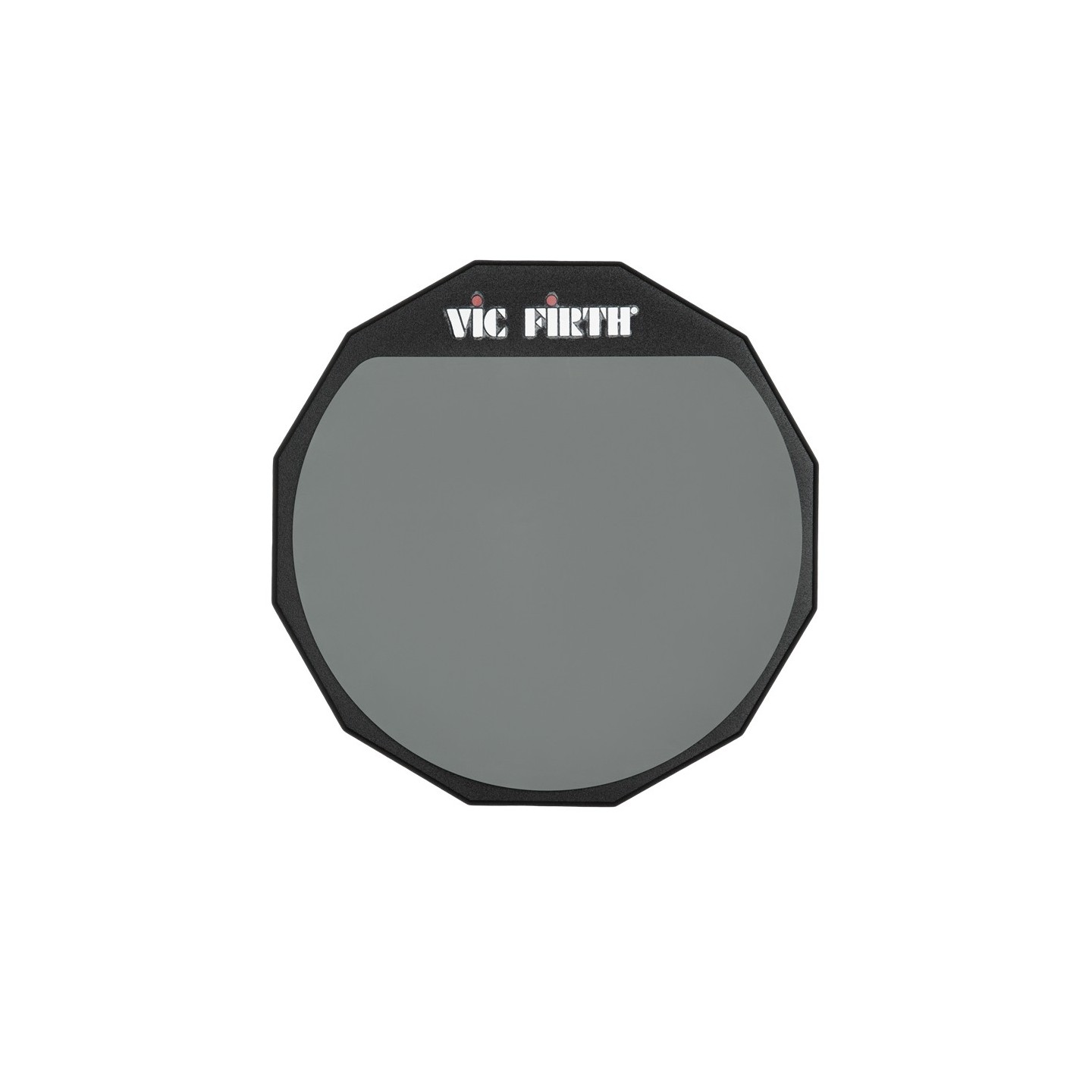 VIC FIRTH - PAD12 - SINGLE SIDED PRACTICE PAD 12" - vai con la sigla