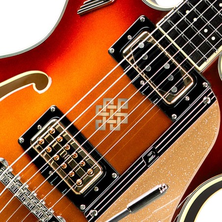 DUESENBERG Alliance Joe Walsh Signature Gold Burst - vai con la sigla