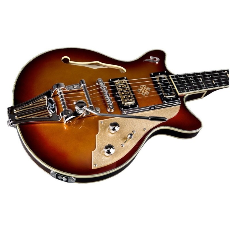 DUESENBERG Alliance Joe Walsh Signature Gold Burst - vai con la sigla