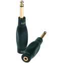 PROEL DHPA158 Adattatore in ABS. Spina 6,3  mono- presa 3,5 mm stereo - vai con la sigla