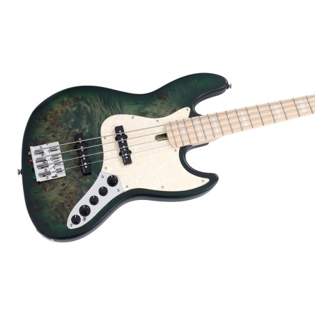 MARCUS MILLER V7 SWAMP ASH-4 REISSUE TRANS GREEN SATIN