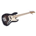 MARCUS MILLER V7 SWAMP ASH-5 REISSUE TRANS BLACK SATIN