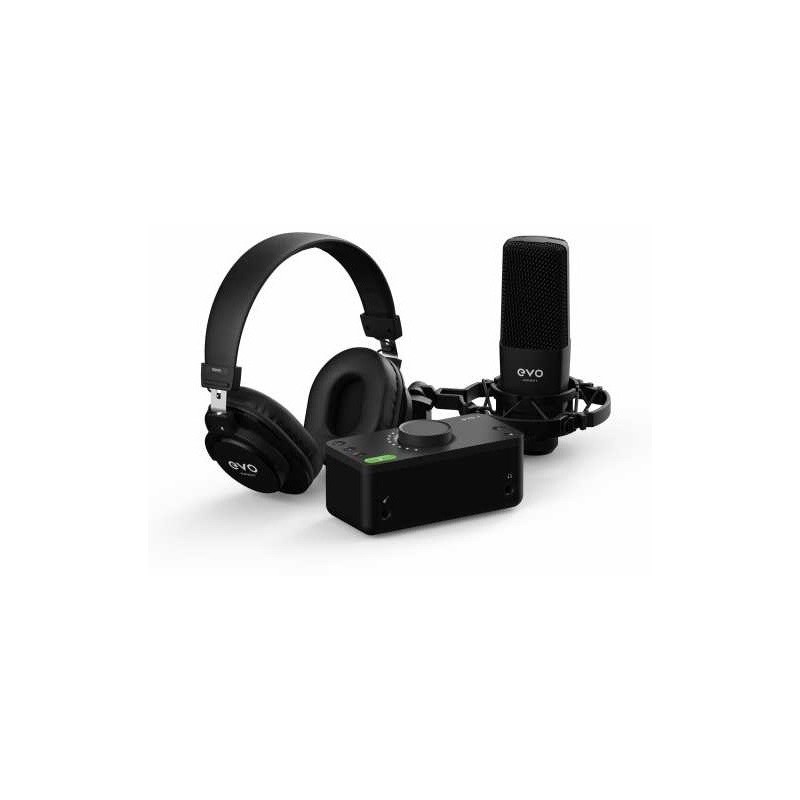 AUDIENT STARTER RECORDING BUNDLE EVO4SRB kit recording stuido - vai con la sigla