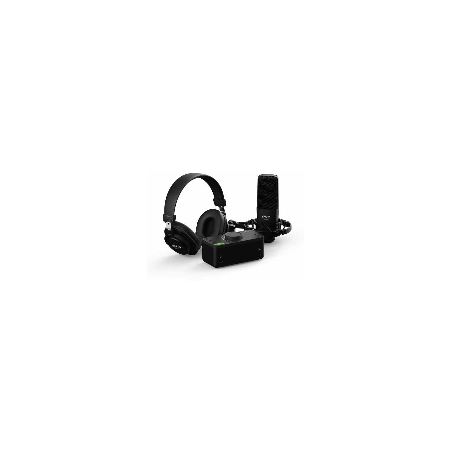 AUDIENT STARTER RECORDING BUNDLE EVO4SRB kit recording stuido - vai con la sigla